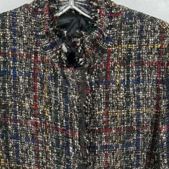 Vintage Multi color chic tweed jacket - Picture 5 of 7